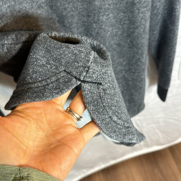 Columbia Cowl Neck Grey Pullover Womens XL - Picture 6 of 10